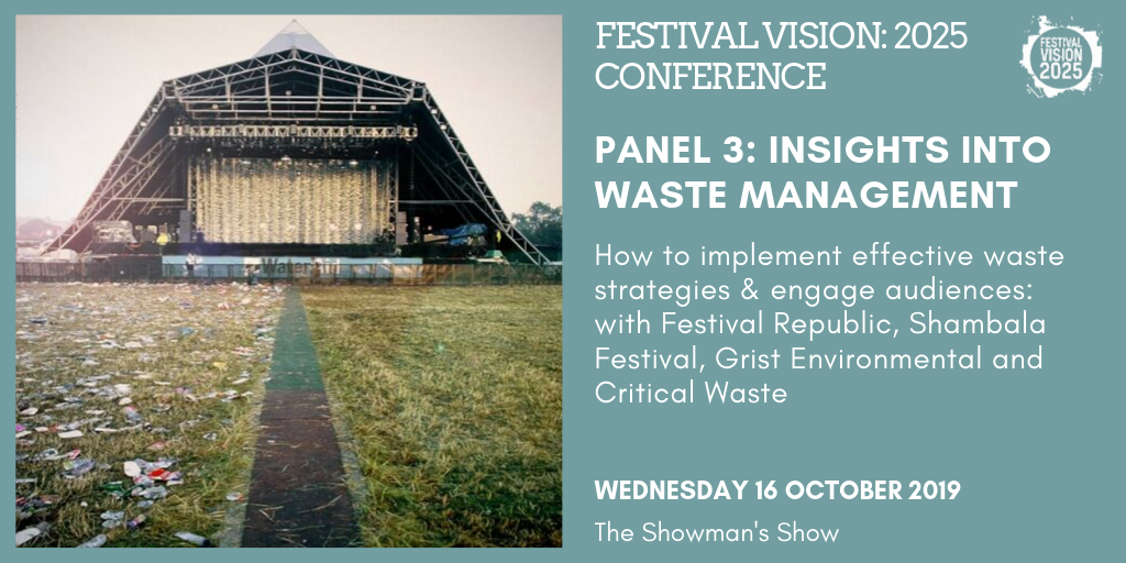 Festival Vision 2025 panel session Insights into Waste Management